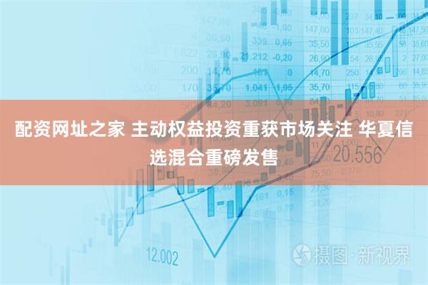 配资网址之家 主动权益投资重获市场关注 华夏信选混合重磅发售